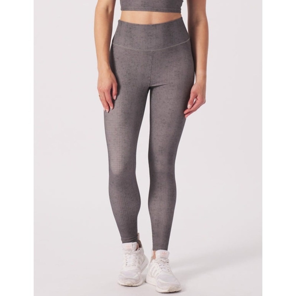Glyder Sultry Performance Leggings Grey‎ Carbon Window Pane 2XL